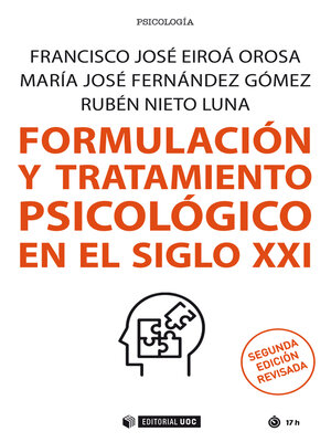 cover image of Formulación y tratamiento psicológico en el siglo XXI